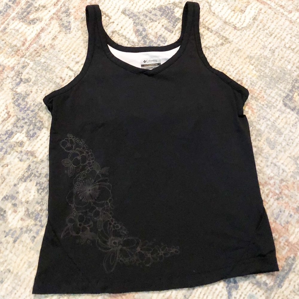 Columbia Black Activewear Tank